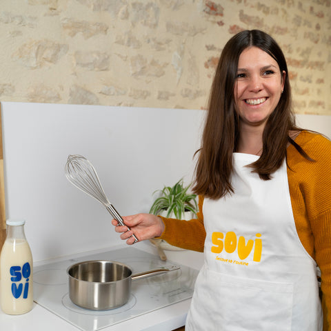 Réalise tes meilleurs recettes à base de lait végétal SOVI