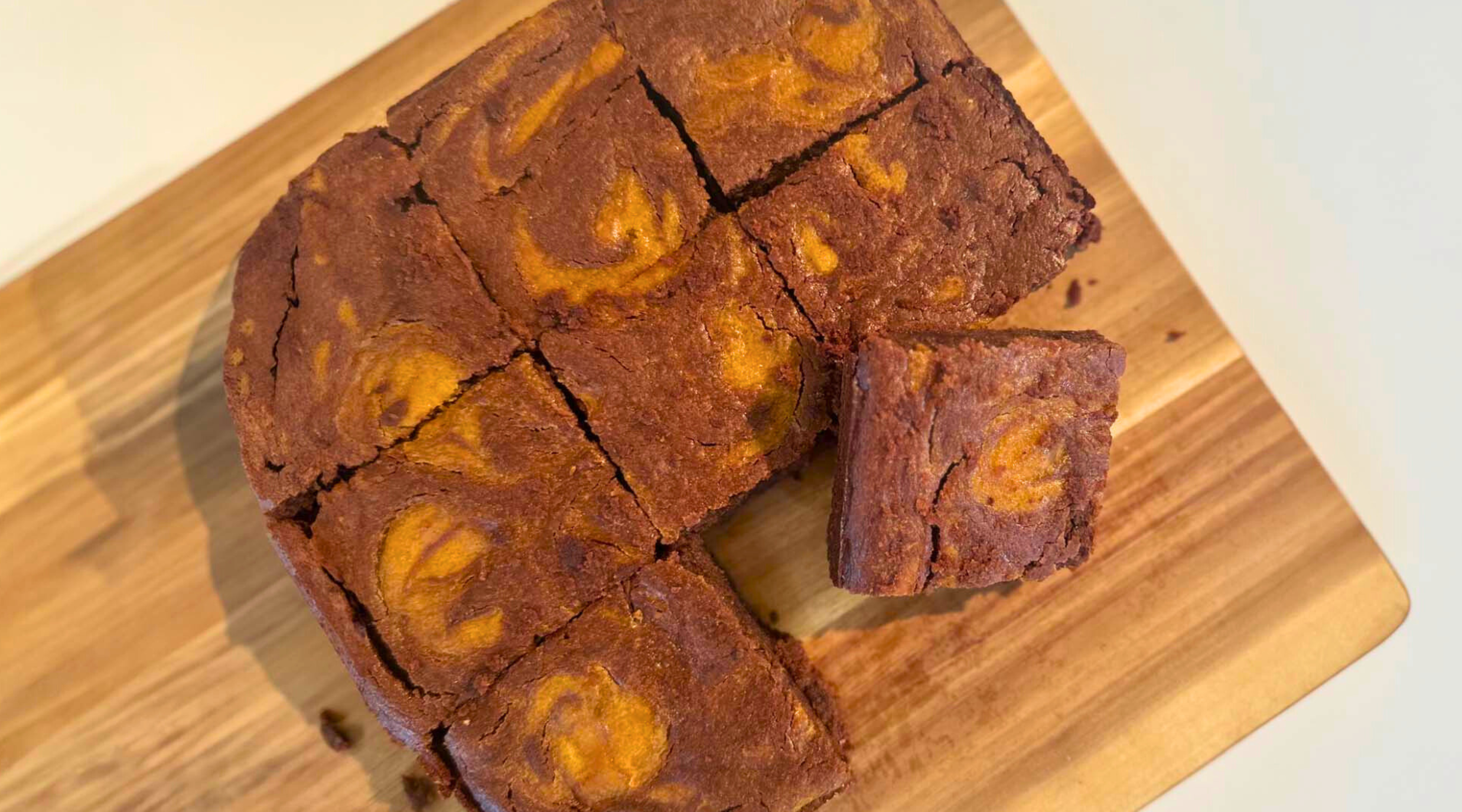 Brownie marbré choco-butternut Image