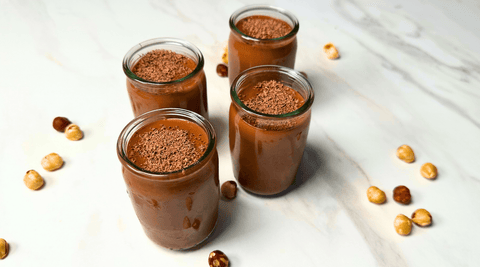 Crème chocolat noisette façon Danette : la recette rapide, sans lactose et ultra fondante