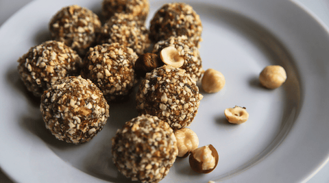 Energy balls chocolat noisette