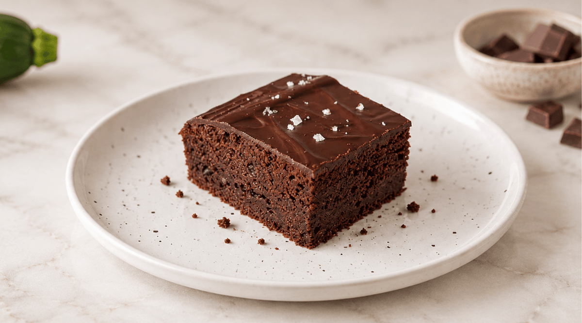 Gâteau chocolat courgette : la recette facile et ultra fondante