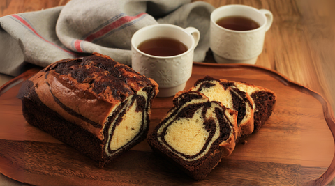 recette gâteau marbre à la boisson végétale SOVI