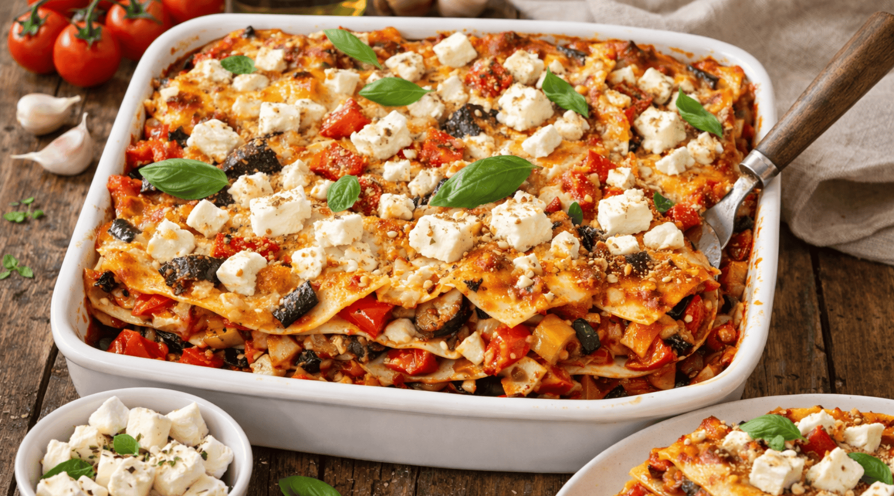Lasagnes aux légumes du soleil : la recette estivale simple, saine et gourmande Image