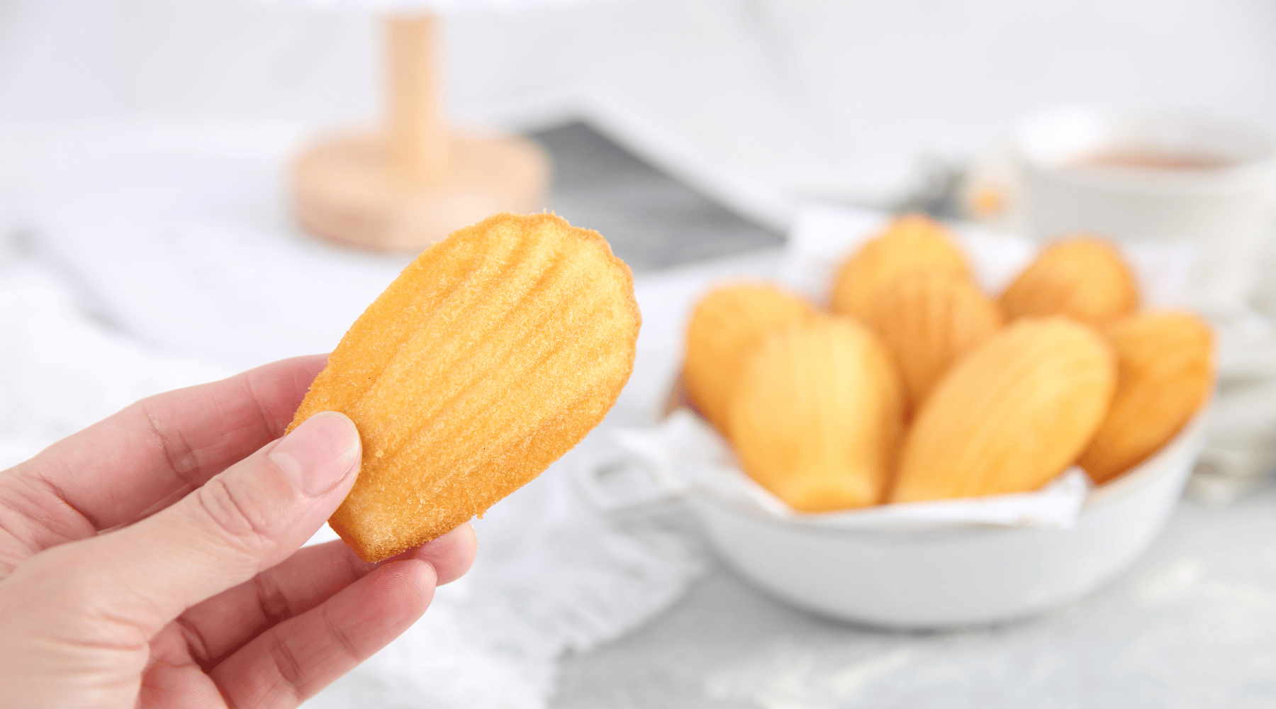 Madeleines SOVI : moelleuses et parfumées Image