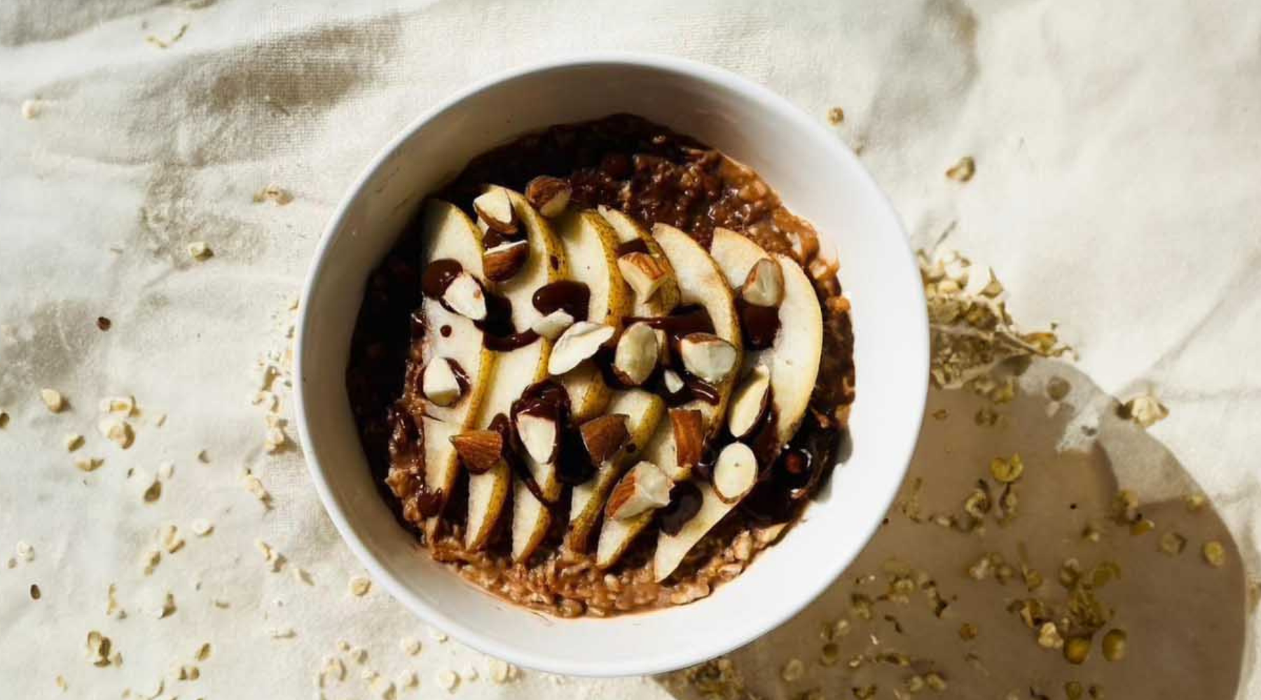 Porridge poire chocolat à la boisson végétale SOVI Image