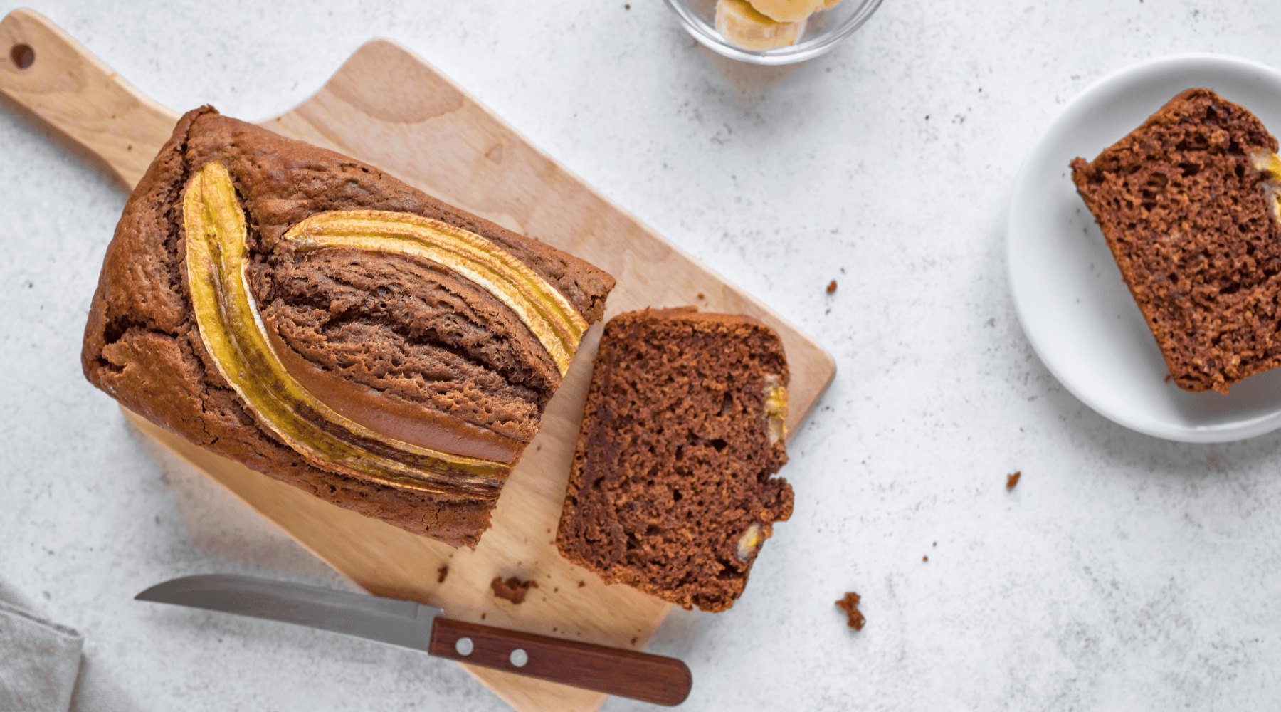 Banana bread chocolat : le gâteau moelleux et ultra gourmand Image