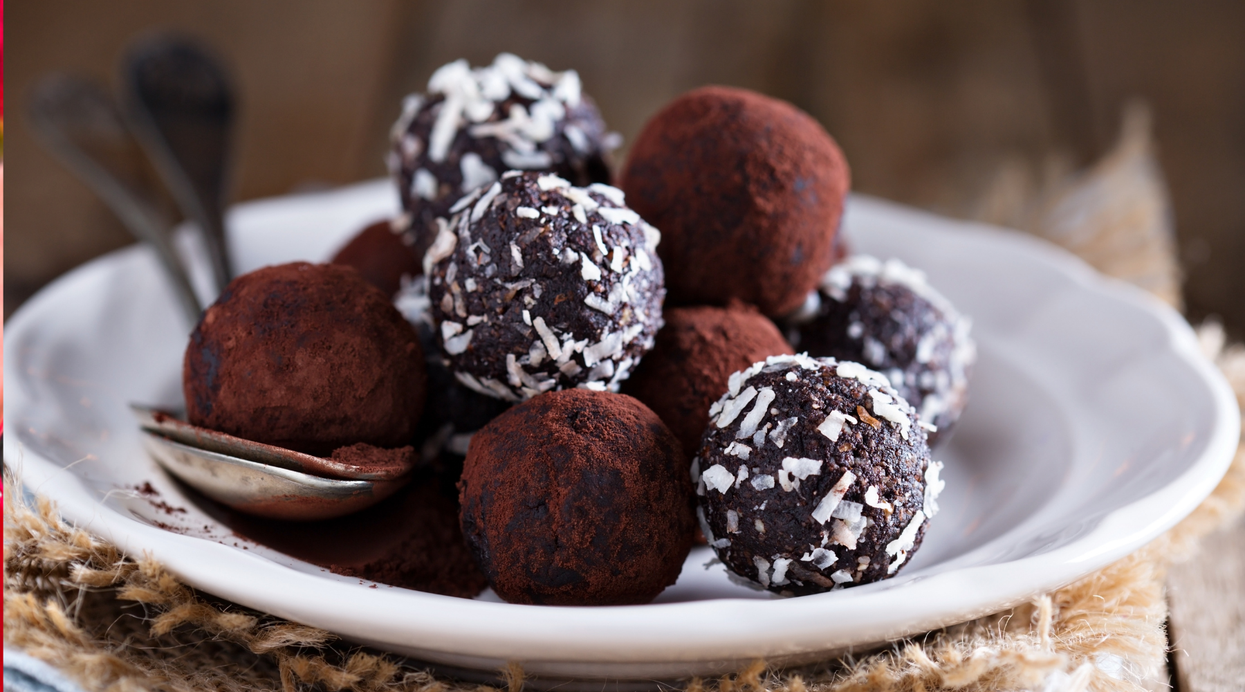 Truffes au chocolat à la boisson végétale SOVI Image