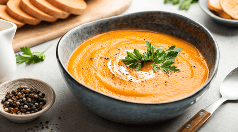 Velouté carotte et patate douce : la recette douce et réconfortante pour l’automne