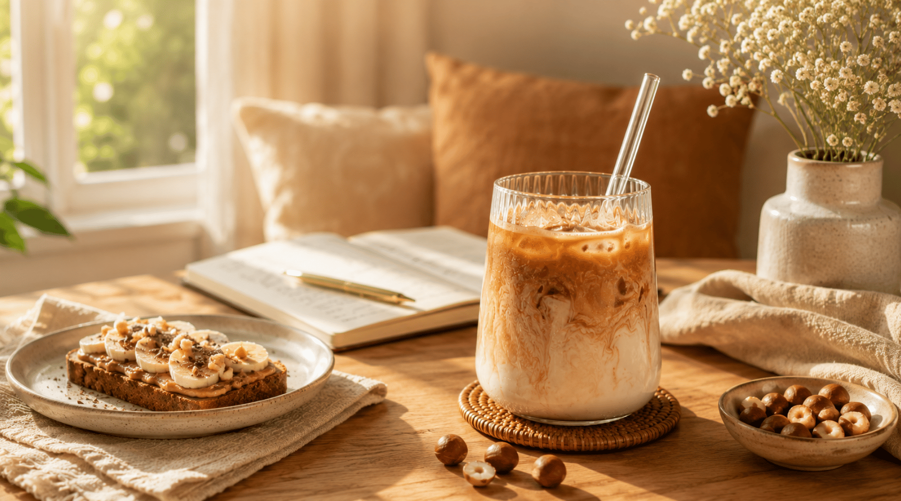 Café glacé noisette maison : la recette facile, crémeuse et rafraîchissante
