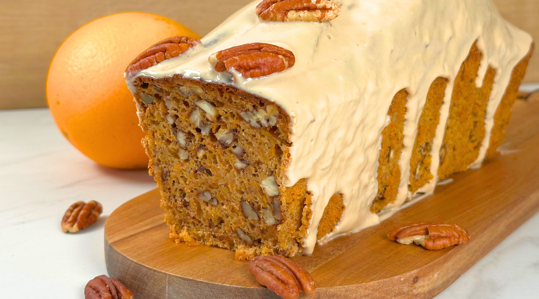 Carrot Cake aux épices : un gâteau moelleux et parfumé Image