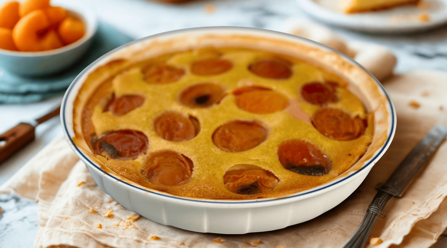 Clafoutis à l’abricot : la recette simple, légère et de saison Image