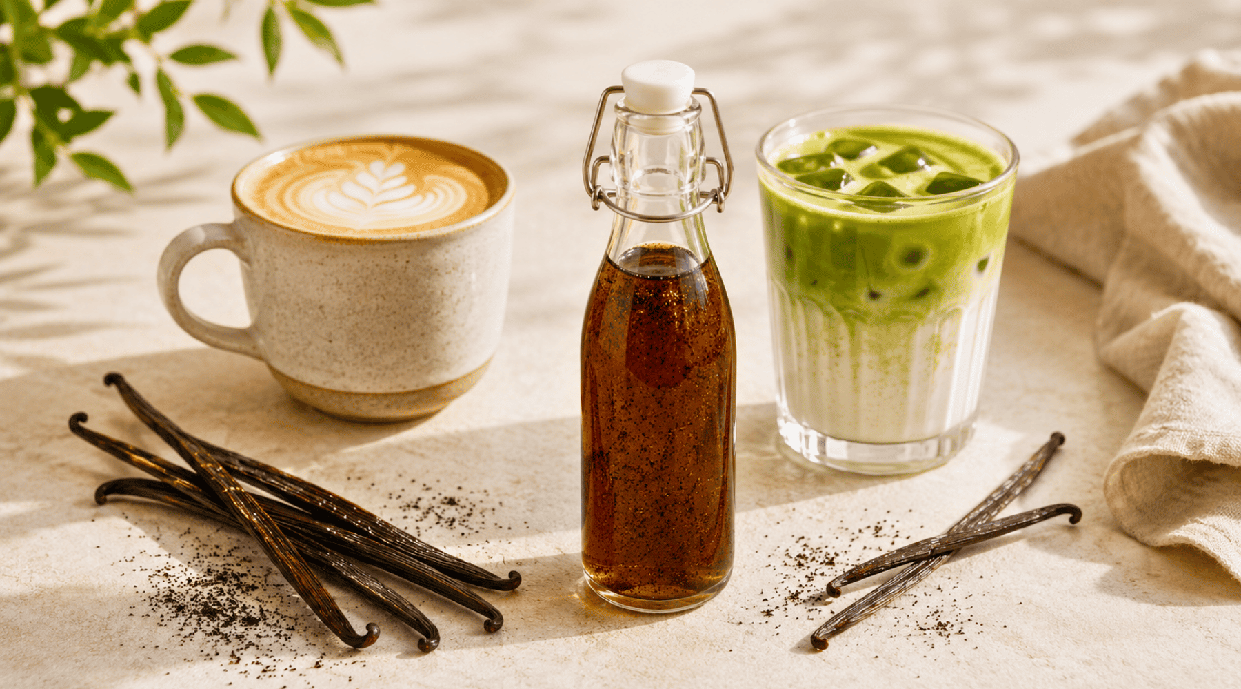 Sirop vanille maison : la recette facile pour sublimer tes lattes et matcha Image