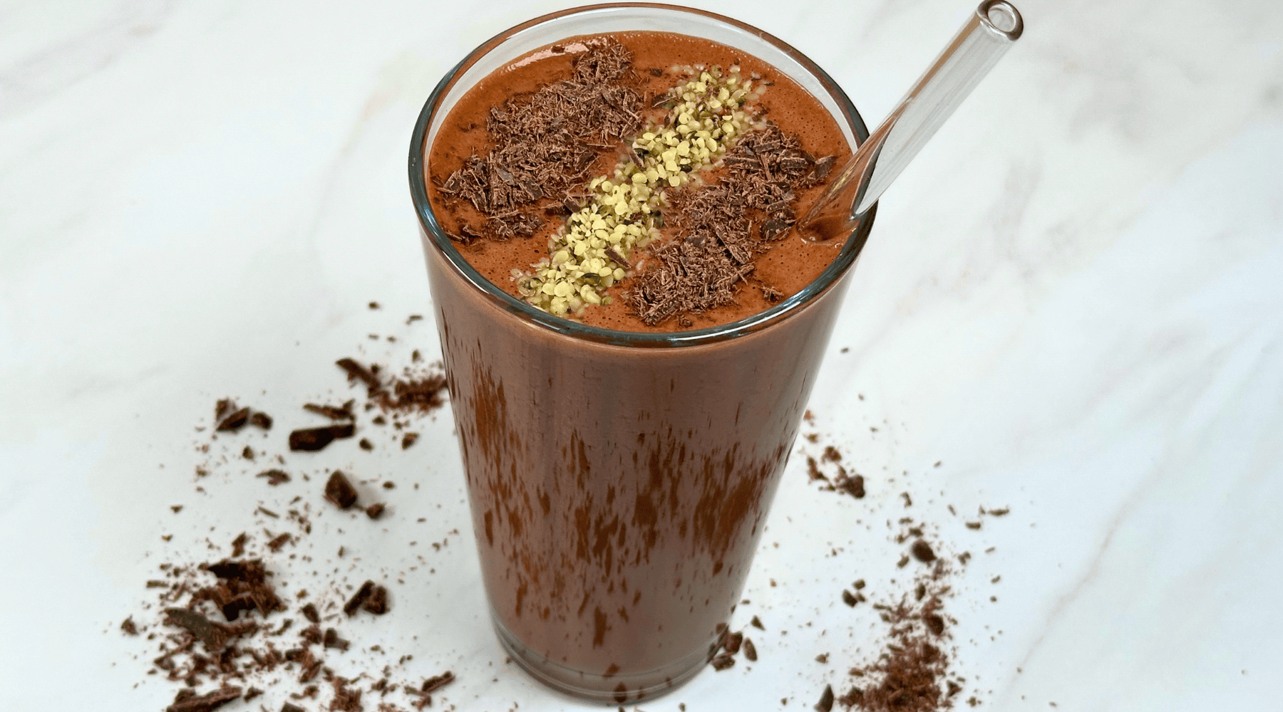 Smoothie banane chocolat  : une boisson gourmande et énergisante 🍌🍫 Image
