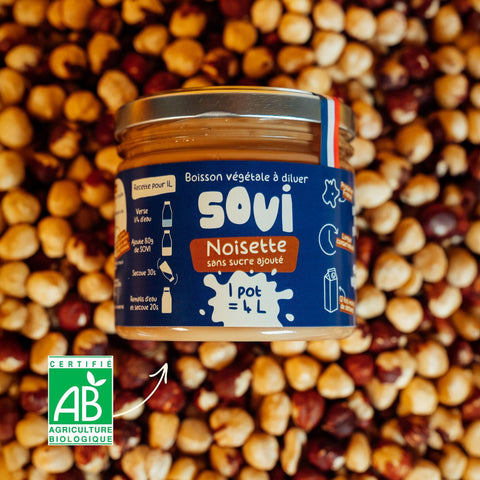 Boisson végétale noisette