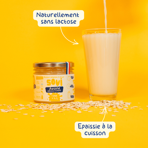 Boisson végétale avoine spéciale cuisine