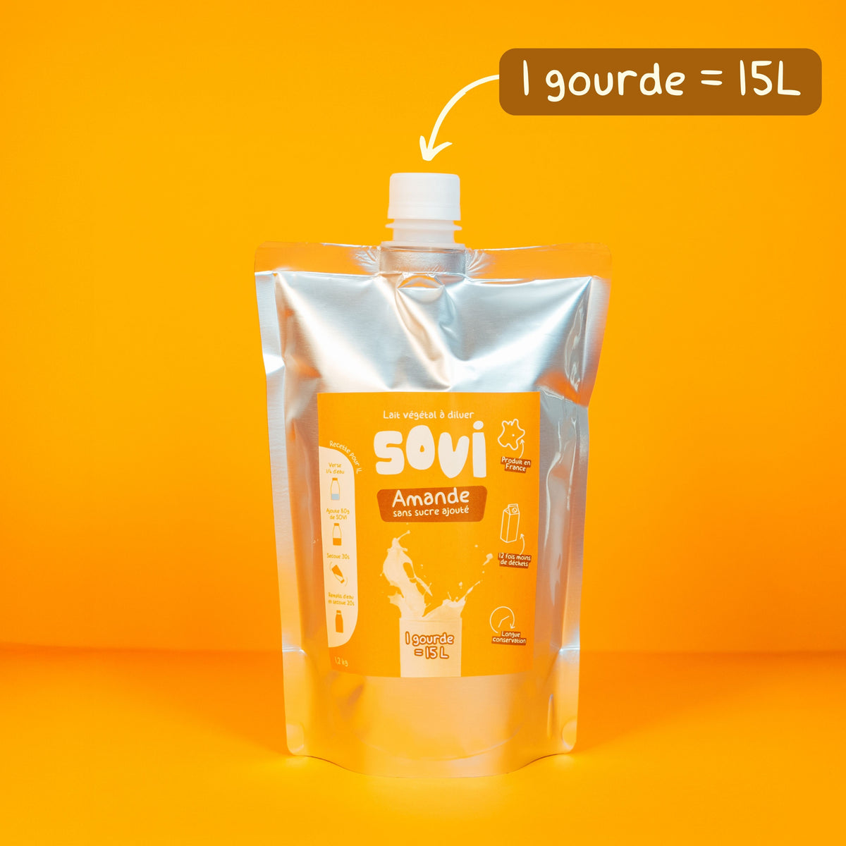 Boisson végétale amande
