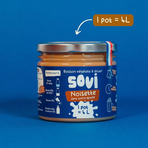 Boisson végétale noisette