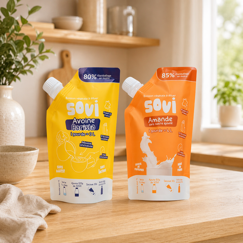 Pack Barista Duo : 7L de boisson végétale à diluer (Avoine Barista, Amande)