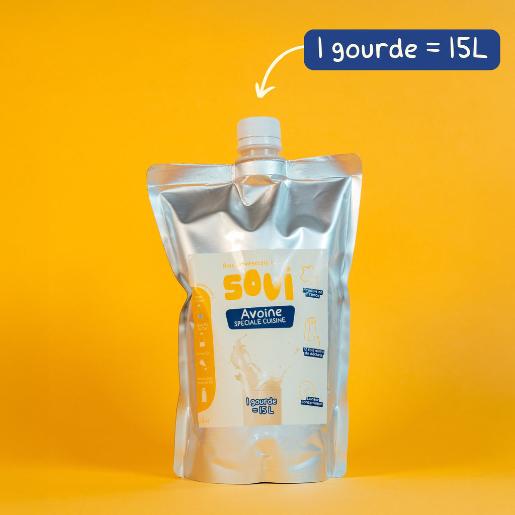 Boisson végétale avoine cuisine